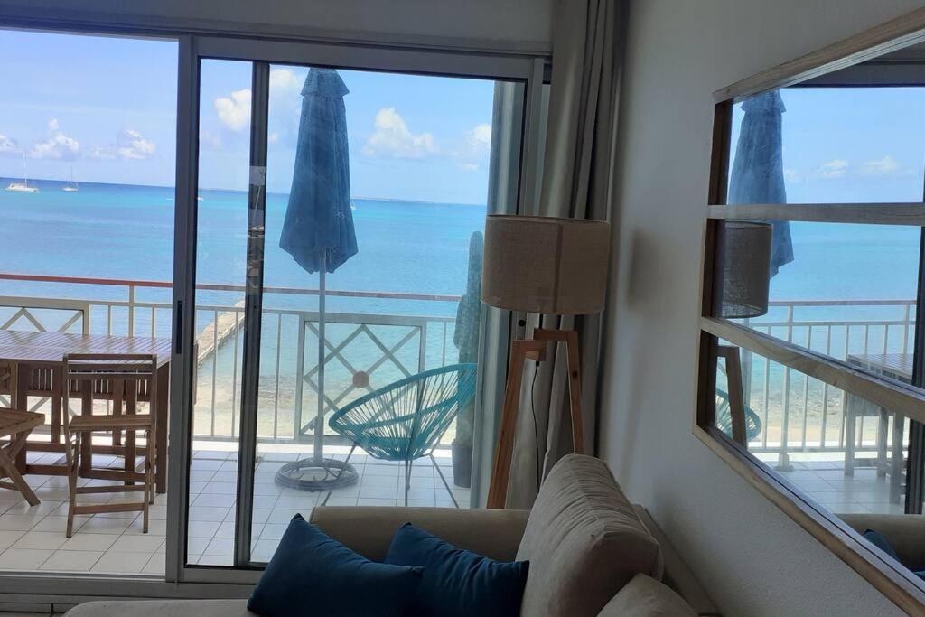 Superbe studio Dolce Vita vue mer plage piscine Marigot  Extérieur photo