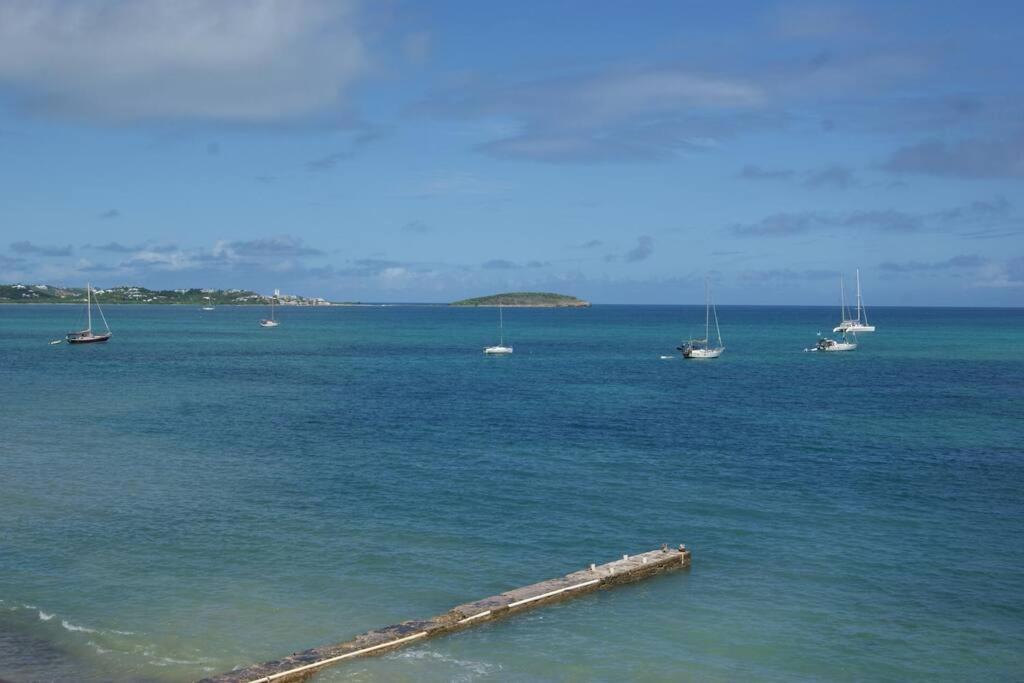 Superbe studio Dolce Vita vue mer plage piscine Marigot  Extérieur photo