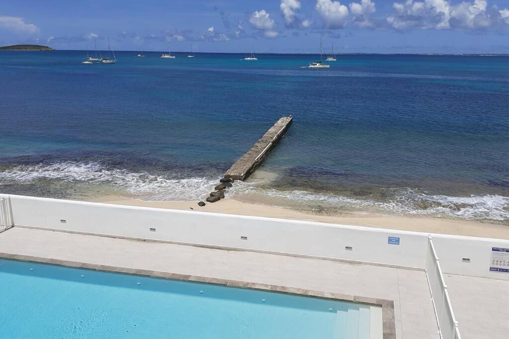 Superbe studio Dolce Vita vue mer plage piscine Marigot  Extérieur photo